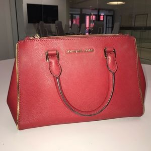 Red Michaels Kors Purse